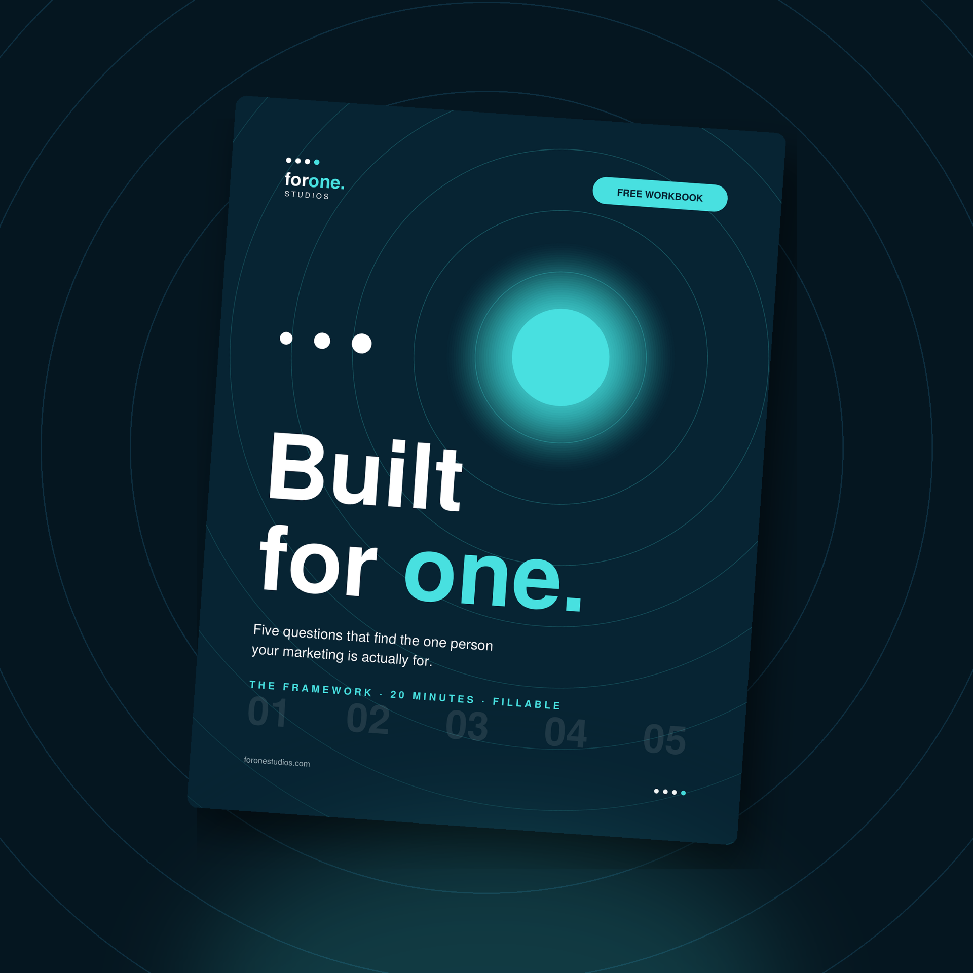 Built for one. The free For One Studios playbook.